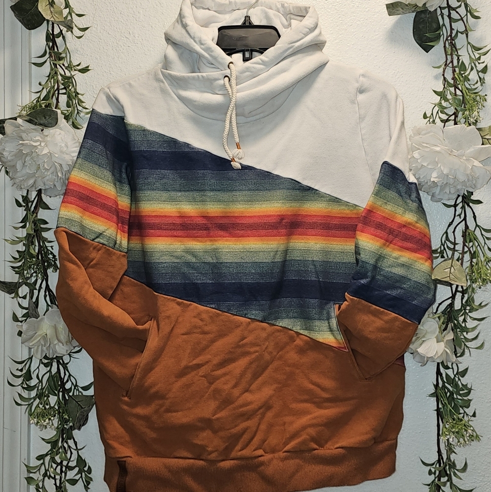 2XL Ampersand Hoodie with pockets, and drawstring hood